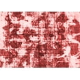 thumbnail image 1 of Ahgly Company Indoor Rectangle Abstract Red Modern Area Rugs, 2' x 5', 1 of 4