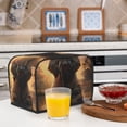 thumbnail image 6 of Sikiie Lake Meditating Elephant Toaster Covers 2 Slice Dustproof Toaster Cover Bread Machine Cover, Dustproof Cover - 11.4" x 7.5" x 7.9", 6 of 7