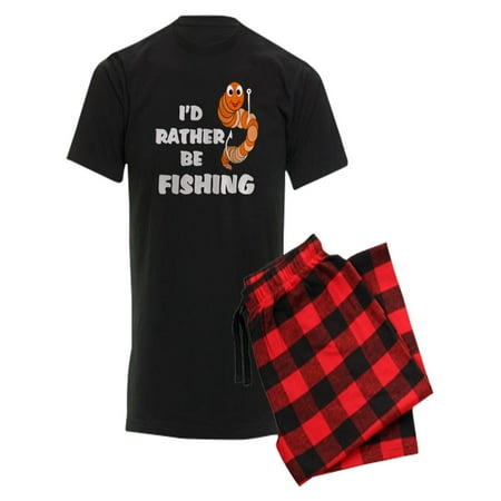 

CafePress - I d Rather Be Fishing - Men s Dark Pajamas