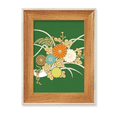 thumbnail image 1 of Autumn Japanese Yellow Flower Desktop Wooden Photo Frame Display Picture Art Painting Multiple Sets, 1 of 3