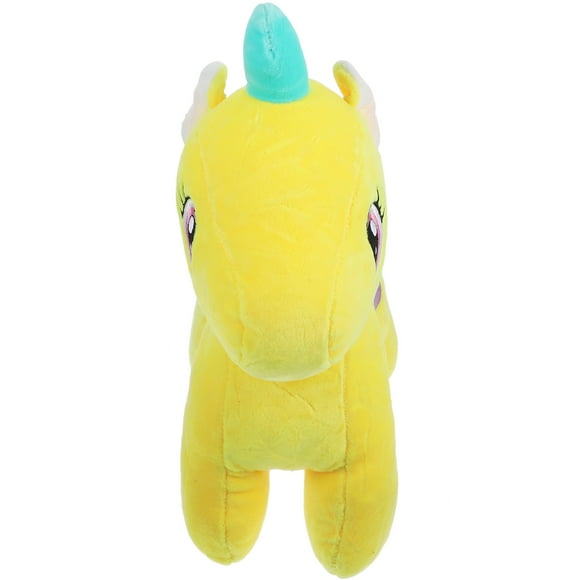 CRAFTHROU 1 Pce Peluche Mignonne Poupée Jouet Licorne Peluche Douce pour Enfants Décoration de Bureau