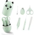 thumbnail image 1 of 5-in-1 Baby Nail Kit, Baby Nail Clippers Set with Cute Case, Nail Clipper, Scissors, Tweezers, Glowing Ear Scoop, Baby Nail File for Newborn, Infant, 1 of 4