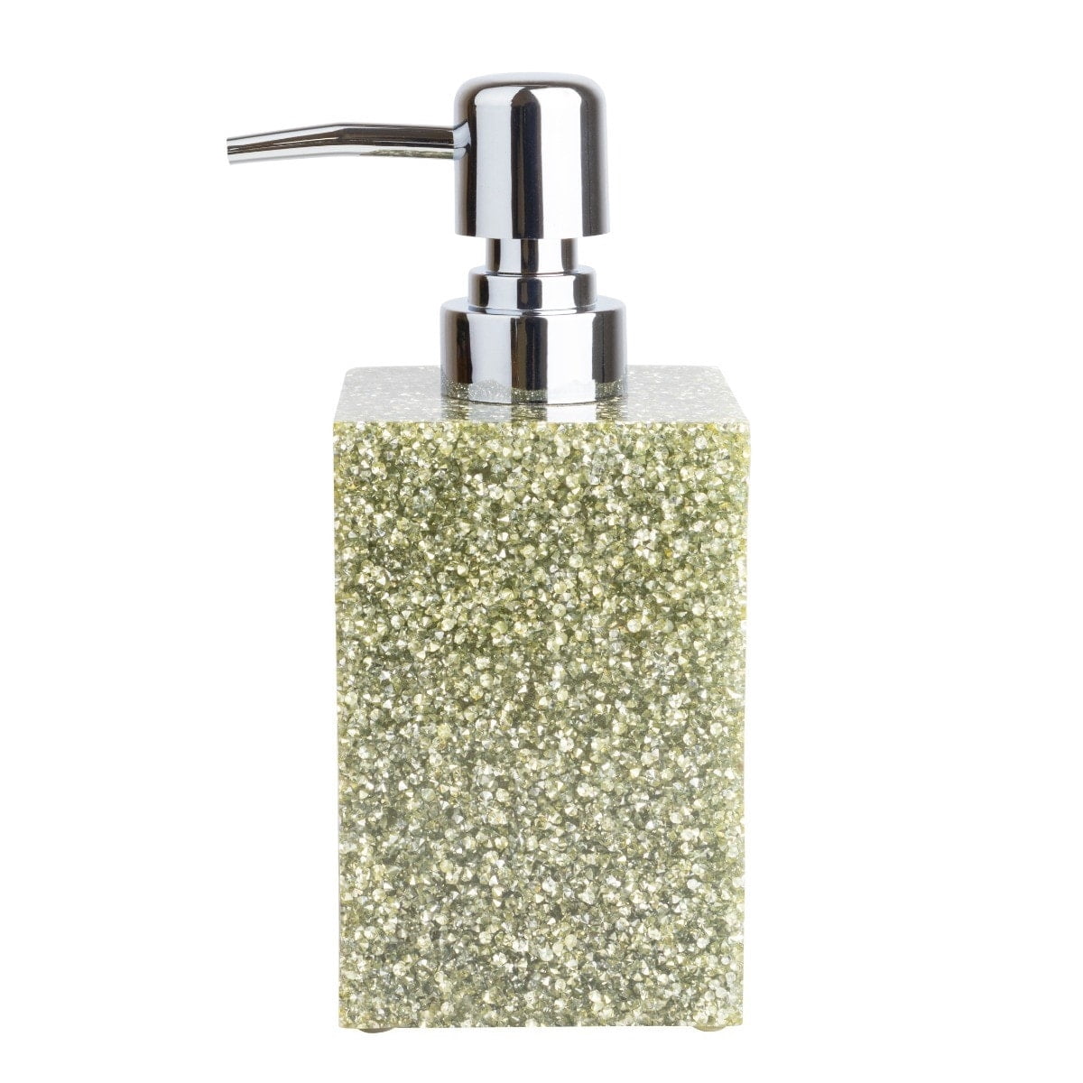 Sparkles Home  Luminous Rhinestone Soap Dispenser Silver