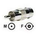 thumbnail image 2 of Comprehensive PP-BJ Rca Plug to BNC Jack Video Adapter, 2 of 2