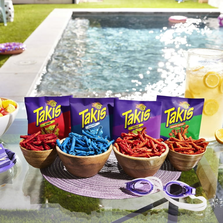 Takis Hot Snacks, 18 pc / 1 oz Mix Variety Pack, Family Bag