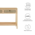 thumbnail image 3 of Chaucer Table Console d'Entrée en Bois, Chêne, 3 of 11