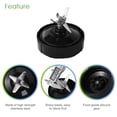 thumbnail image 4 of Piezas de repuesto para licuadora Ninja, vasos de licuadora Ninja de 24 oz con tapas para llevar, cuchilla extractora de 7 aletas, compatible con licuadoras Nutri Ninja Auto iQ BL2012 BN801 BL480-30, 4 of 8