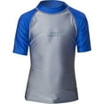 thumbnail image 1 of Hyperflex Children's Rash Guard - Royal/Silver / 4, 1 of 5