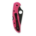 thumbnail image 2 of Spyderco Delica 4 Lightweight Folding Knife 2.9" S30V Black TiCN Plain Blade, Pink FRN Handles, Lockback - C11FPPNS30VBK, 2 of 2