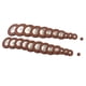 thumbnail image 4 of Pads De Saxofón 1 Juego de almohadillas de cuero, almohadillas de saxofón de varios tamaños, piezas de repuesto para instrumentos de viento de madera Likrtyny Para Estrenar, 4 of 9