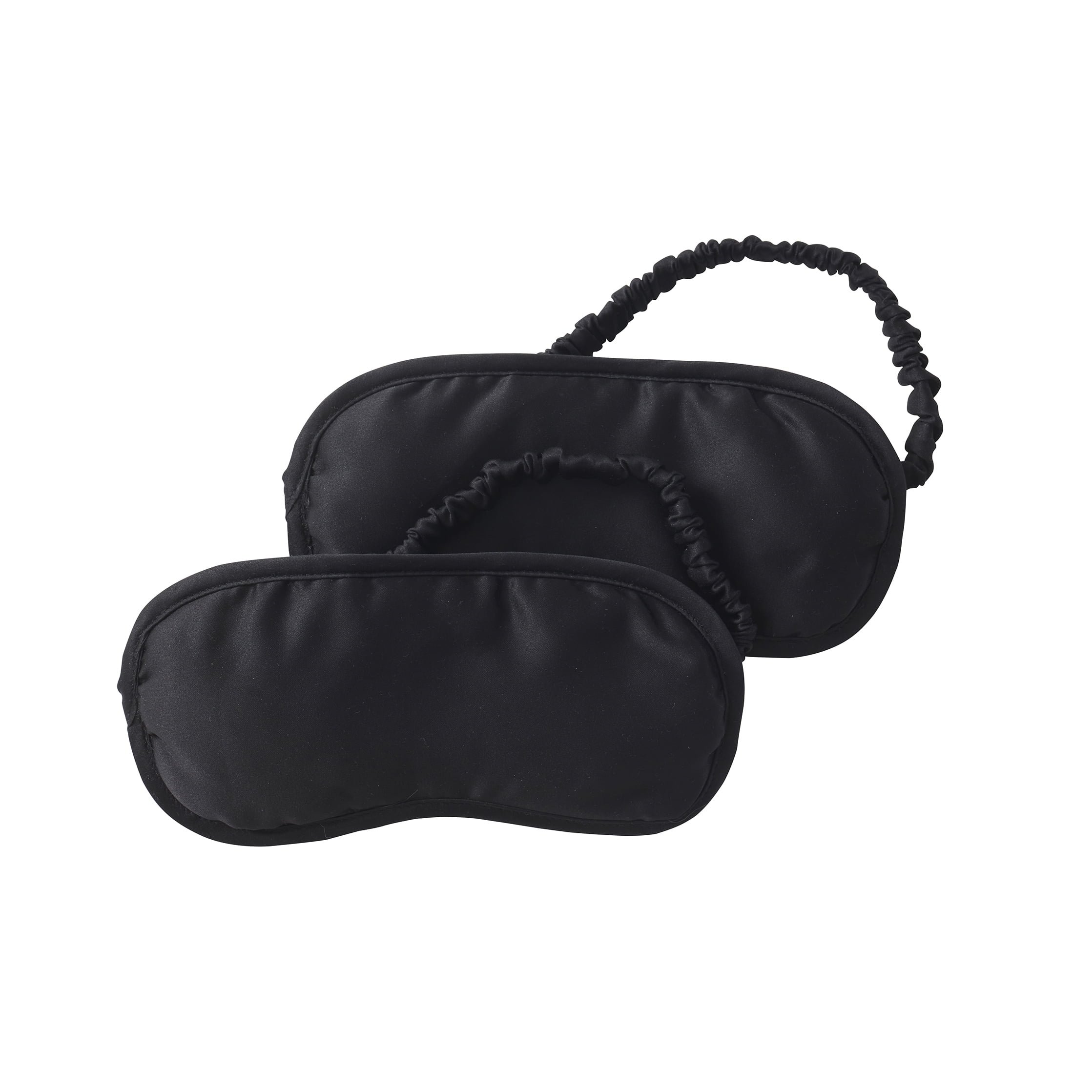 Mainstays Black Velvet 10 Piece Bed in a Bag Comforter Set with Sheets & Eye Mask, Queen