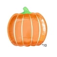 thumbnail image 4 of 10PCS InsCrazy Thanksgiving Cute Pumpkin Paper Plates, Halloween Tableware for Dessert and Cake, Festival Celebrations Party Supplies, 4 of 6