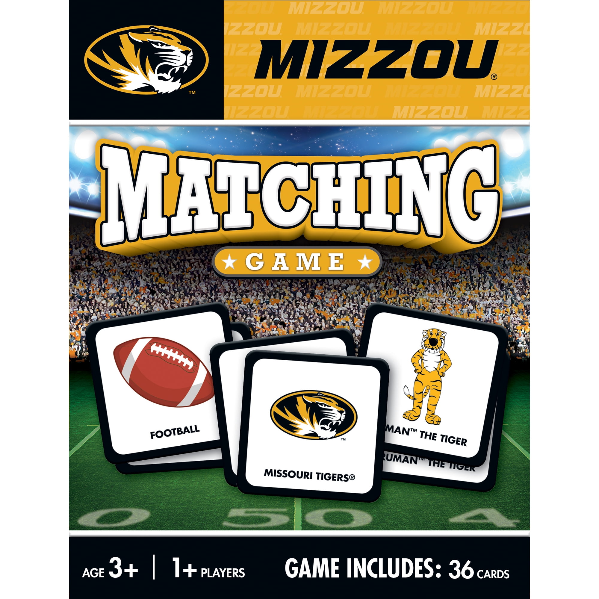 MasterPieces Officially Licensed NCAA Missouri Tigers Matching Game for Kids and Families