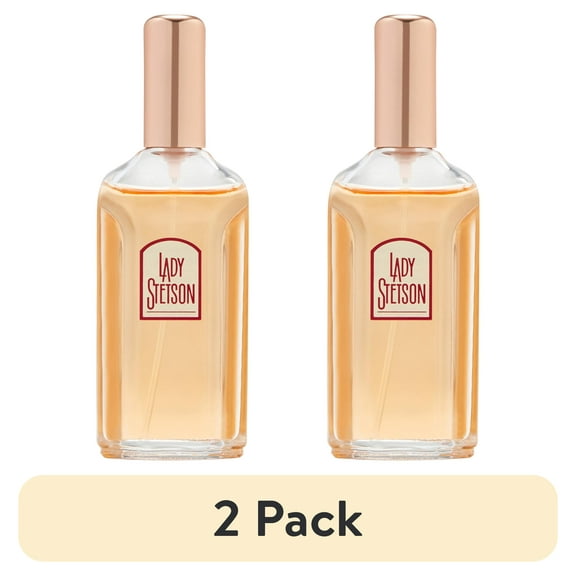 (2 pack) Lady Stetson Eau de Toilette, Cologne Spray for Women, 1 fl oz