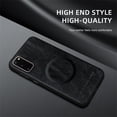 thumbnail image 2 of Allytechgroup Magnetic for Samsung Galaxy S20 Case, Compatible with MagSafe Support Magnetic Car Phone Mount PU Leather Slim Phone Case for Women Men for Samsung Galaxy S20, Black, 2 of 10