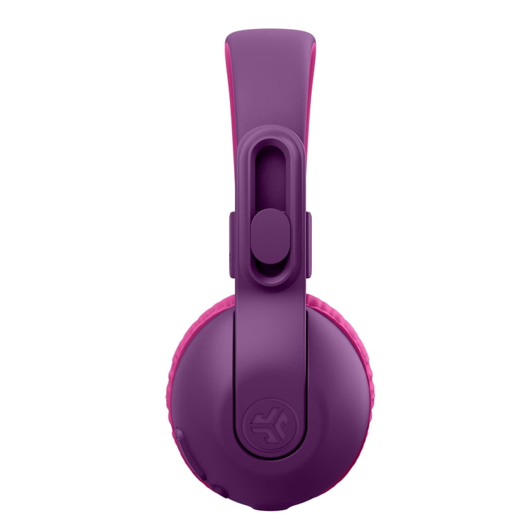 JLab JBuddies Pop Cuffie cablate per bambini 85 dB viola/rosa JLab JBuddies Pop Cuffie cablate per bambini 85 dB viola/rosa