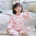 thumbnail image 3 of Conjuntos de pijamas de algodón para niñas, ropa de dormir para niños, conjuntos de ropa de noche de Feliz Navidad, ropa de casa, pijamas para bebés, 3 of 4