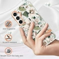 thumbnail image 5 of Allytechgroup Galaxy S24 Plus Case, 2024 Trendy Floral Series TPU Slim Back Cover Shell Shockproof Anti-Scratch Phone Case for Samsung Galaxy S24 Plus, Windflower, 5 of 5