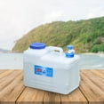 thumbnail image 2 of harayaa Drinking water container, water jug, bucket with, emergency water storage tank, 15L, 2 of 9