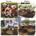 thumbnail image 6 of IValue Outdoor Rugs 6’x 9’ Waterproof Reversible Patio Rugs Outdoor Portable RV Camping Mats for Deck Porch, 6 of 9