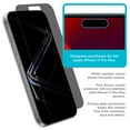 thumbnail image 3 of Tech Armor for iPhone 17 Pro Max Screen Protector Privacy Glass 6.9 inch - Ballistic Tempered, Anti-Spy, Case Friendly, Easy Installation, Bubble Free, Touch Support, 1 Pack, 3 of 6