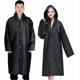 thumbnail image 1 of Rain Poncho Raincoat Waterproof Rain Cape Women Men Reusable Eva Black Raincoat, 1 of 2