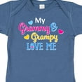 thumbnail image 4 of Inktastic My Grammy and Grampy Love Me with Hearts Boys or Girls Baby Bodysuit, 4 of 5