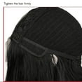 thumbnail image 4 of Ustar New York HD Lace Fashion Source HD Lace Front Wig by Golden State Imports - Color 1B, 4 of 6