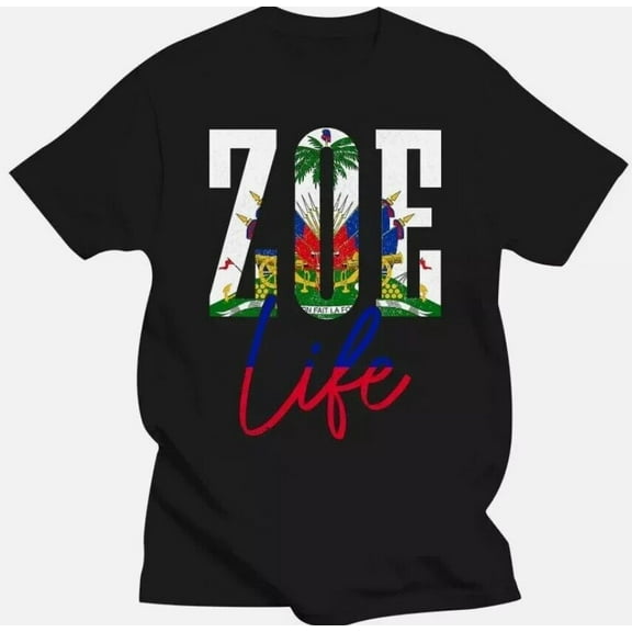 Haiti Flag Haitian Life Pride Vintage T Shirts Cotton Short Sleeve Tee