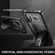 thumbnail image 4 of Funda Dexnor para Samsung Galaxy Note 10+ Plus con soporte, color negro, 4 of 7