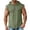Mens Tank Tops Green, variant on Linen Mens Hoodie Pullover Drawstring Quarter Zipper Sleeveless Vintage Tops T-Shirt Streetwear Fathers Gift