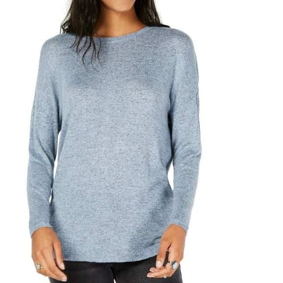 Ultra Flirt Womens Ruched Pullover Blouse, Blue, Juniors, X-Small