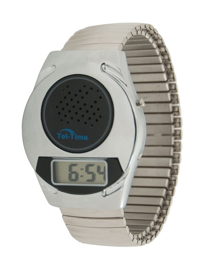 Talking Watch with Expansion Band Unisex