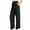 Grey, variant on Siilsaa Women's Wide Leg Pants with Pockets High Waist Adjustable Knot Loose Casual Trousers Business Work Casual Pants White,M