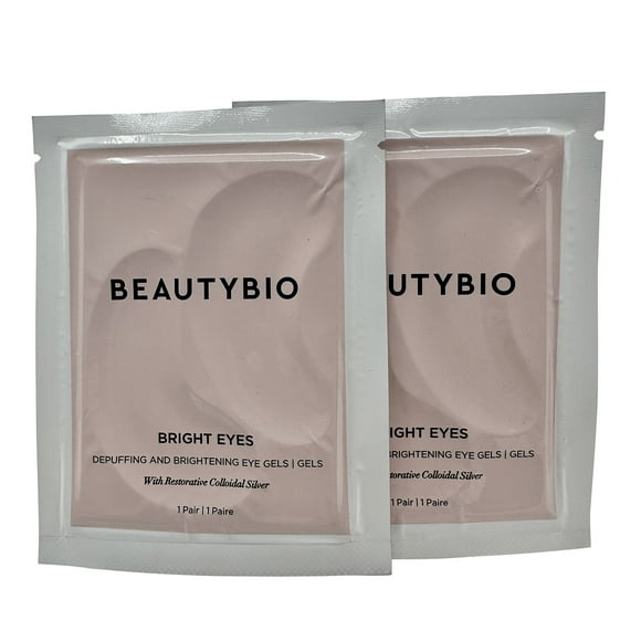 Beautybio Brighteyes Gels pour les Yeux Gonflants et Éclaircissants 2 Paires