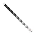 thumbnail image 4 of Tyvek® Wristbands Checkerboard Black 3/4" X 10" (500 Per/Case), 4 of 4