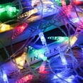 thumbnail image 5 of LED Icicle Fairy Lights Battery Operated 19.68FT 40LED Acrylic Icicle Clear Plastic Icicles Fairy Lighting Curtain for Winter Decoration Garden Party Holiday, 5 of 6