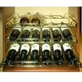 thumbnail image 3 of Rev-A-Shelf Sidelines 5WBR-30CR-1 30 Inch Chrome Wire Pullout 7 Bottle Wine Rack, 3 of 7