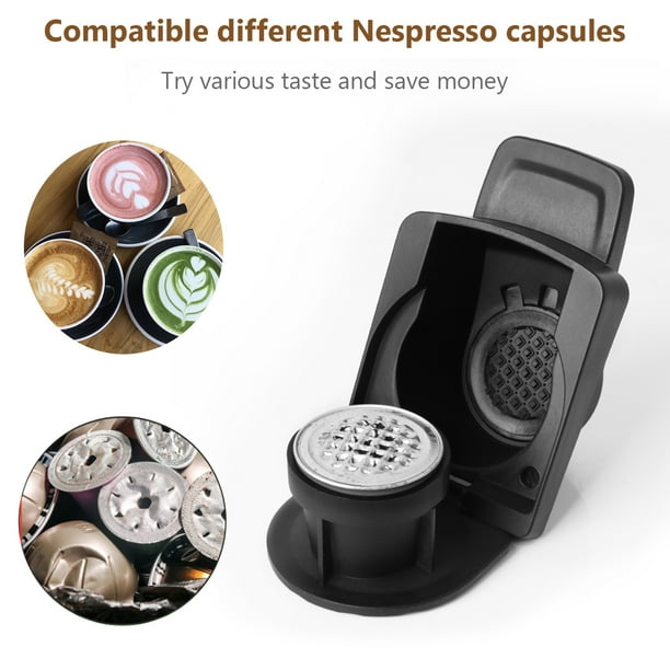 Capsule Adapter Coffee Capsules Converter Coffee Capsule Adapter Compatible With Dolce Gusto Coffee Machines Black Walmart