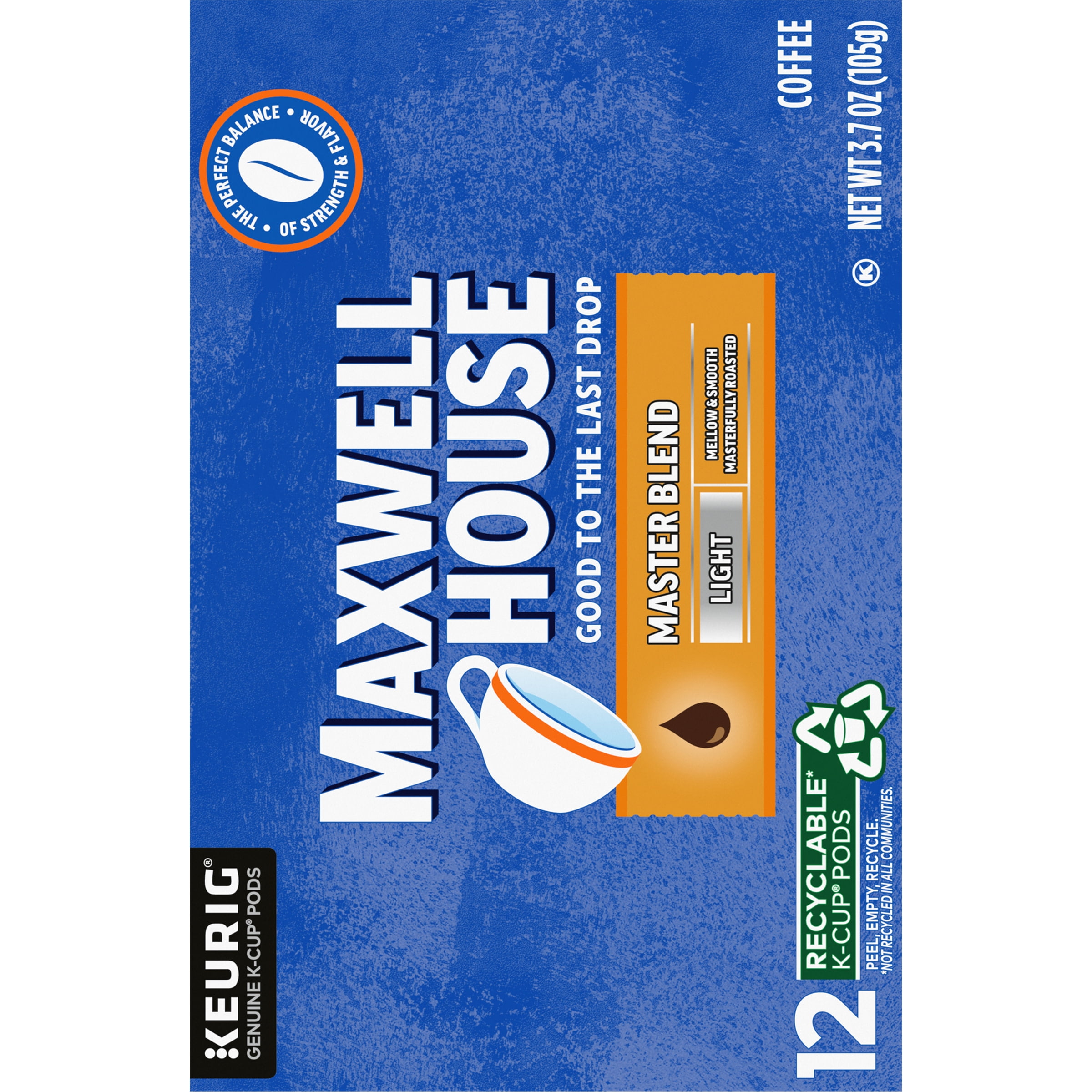 Maxwell house master 2024 blend k cups