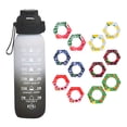 thumbnail image 2 of Limited Time Offer! 1 Liter Bottle, Update Water Bottle Up Set With 12 Capsules Drinking Straw, No Sugar, Outdoor Water Bottle Free, 2 of 4