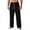 Black, variant on Big & Tall Mens Sweatpants French Terry Wide Leg Baggy Lounge Joggers Pockets Casual Daily Walking Trousers S-4XL