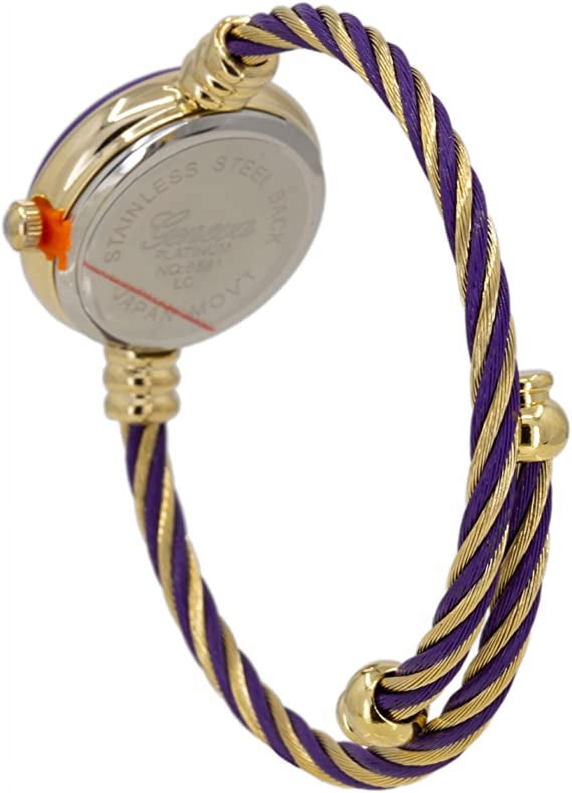 Blekon Collections Womens Cuff Watch - Round Analog Barbados  display picture 3