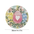 thumbnail image 3 of Deeceymbur Round Printed Easter Table Placemats Durable Polyester Easy Clean for Home Kitchen Restaurant Holiday Celebrations, 3 of 6