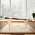 thumbnail image 6 of Kokiya Display Stand Retro Storage Flute Stand Wall Hanger for Flutes 1 Layer, 6 of 9