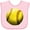 AD-Pink, variant on Inktastic Yellow Softball Boys or Girls Baby Bib