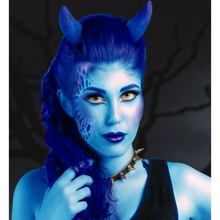 Goodmark Halloween Body Paint Makeup, Blue, Unisex, Net 0.95 fl oz (28mL)