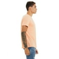 thumbnail image 3 of Bella+Canvas 3650 Unisex Poly-Cotton Short-Sleeve T-Shirt-Peach Slub-M, 3 of 3