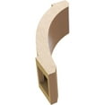 thumbnail image 6 of Ekena Millwork 5"W x 10"D x 14"H Lafayette Rough Cedar Woodgrain TimberThane Knee Brace, Primed, 6 of 6