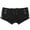 Black, variant on Women's High Waisted Stretchy Summer Shorts Fashion Cotton Pants Ultra Low Waist Sexy Solid Color Side Slit Strap Casual Jean Shorts S-L